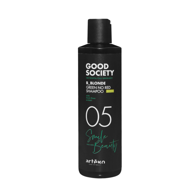 GOOD SOCIETY 05 B_BLONDE GREEN NO RED SHAMPOO