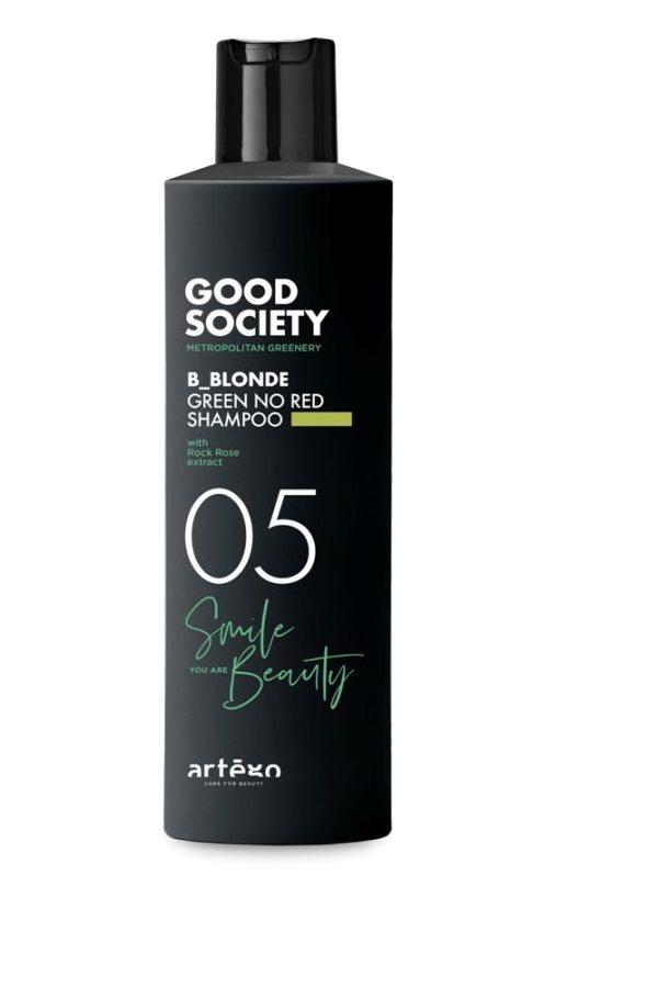 GOOD SOCIETY 05 B_BLONDE - GREEN NO RED SHAMPOO 25
