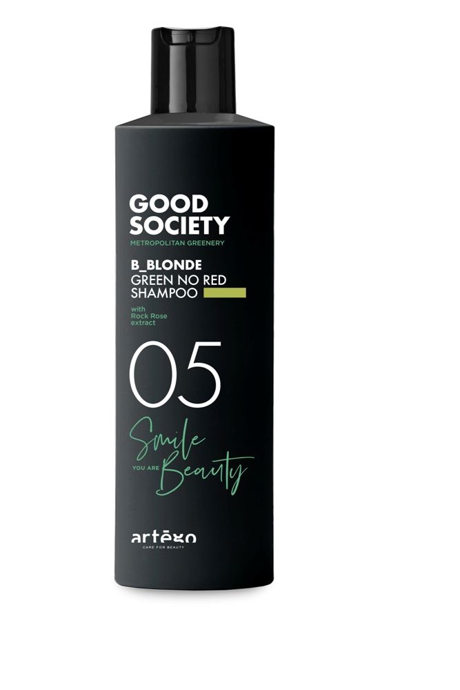 GOOD SOCIETY 05 B_BLONDE - GREEN NO RED SHAMPOO 25