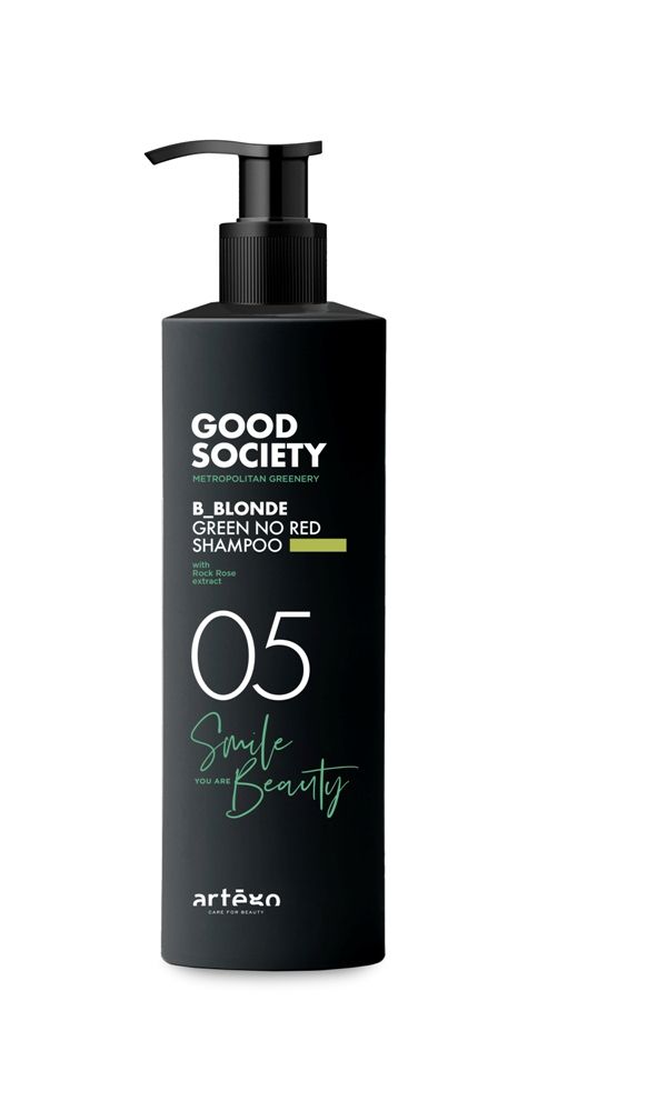 GOOD SOCIETY 05 B_BLONDE - GREEN NO RED SHAMPOO 10